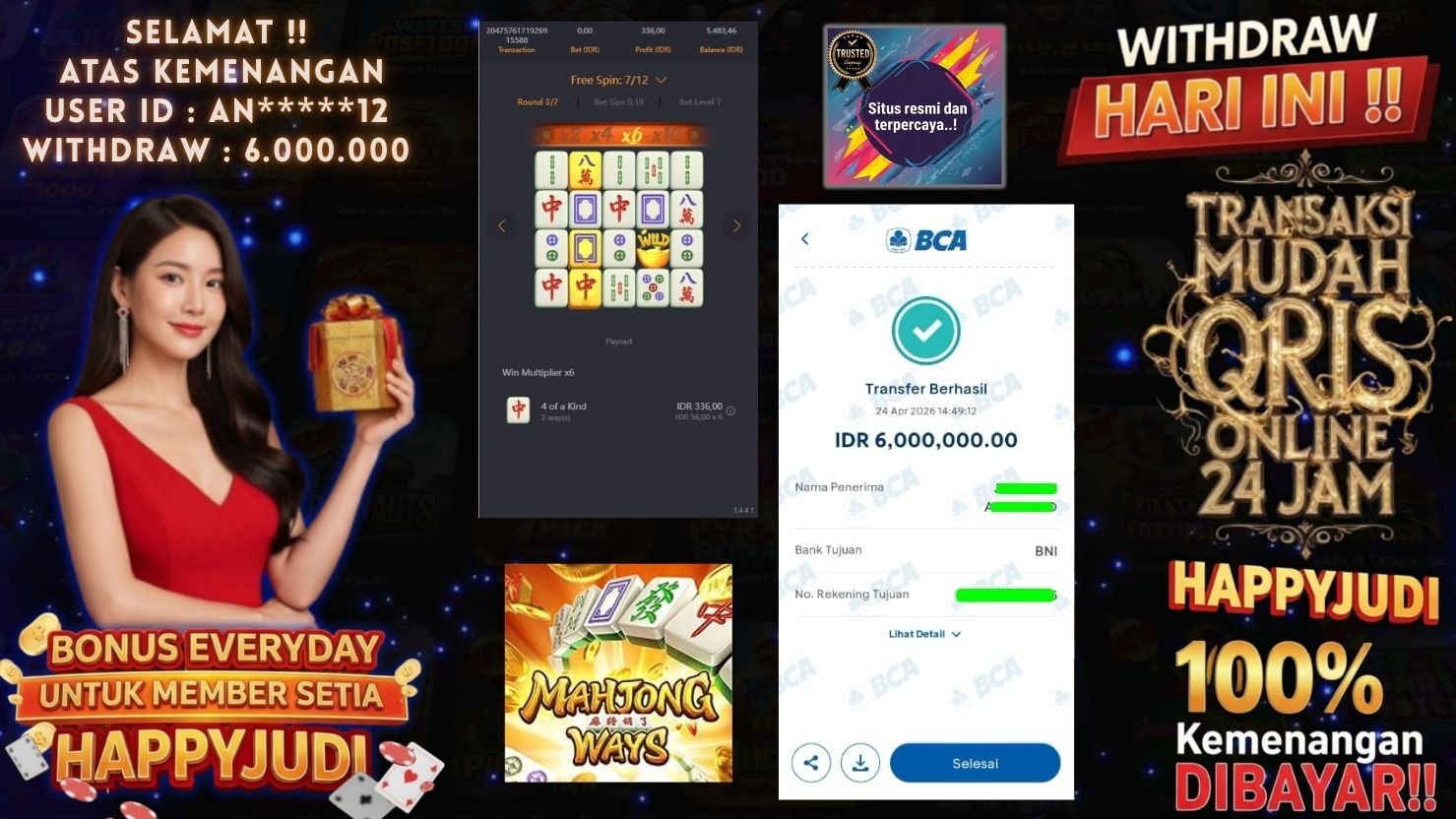 HAPPYJUDI JACKPOT SLOT MAHJONG WAYS